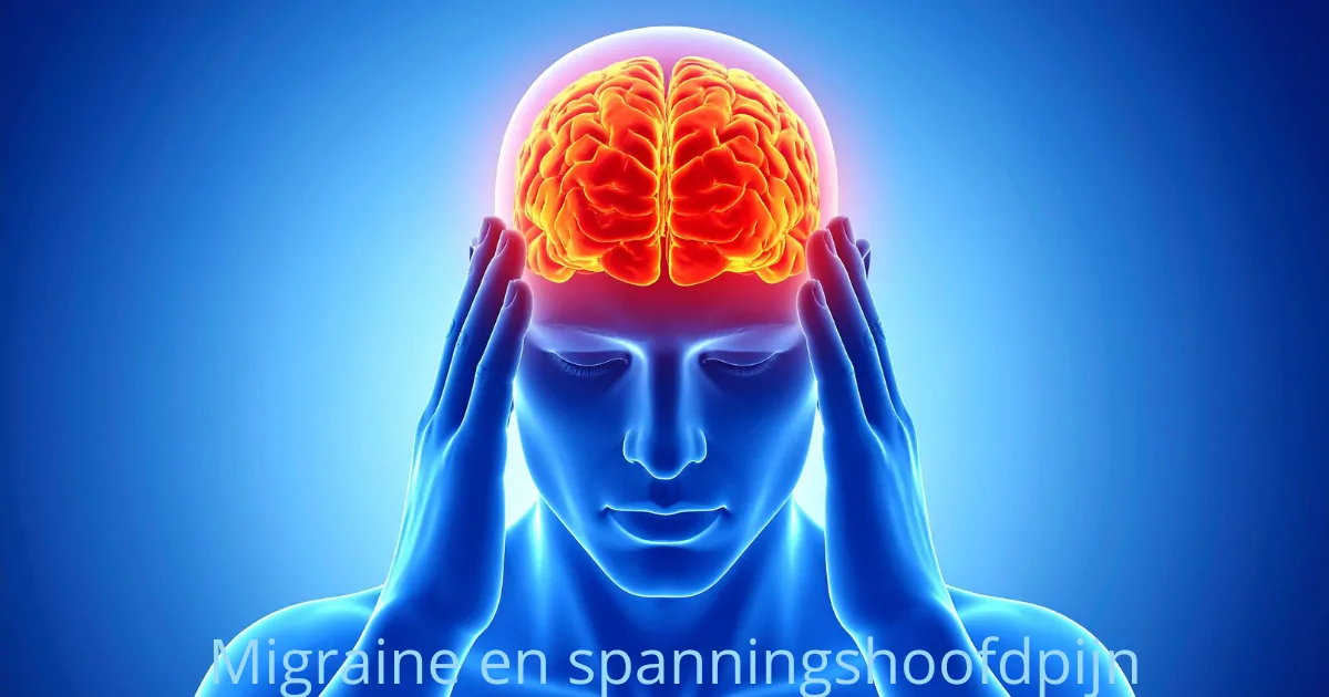 Migraine en spanningshoofdpijn: de cervicale en kaakaanpak in kinesitherapie
